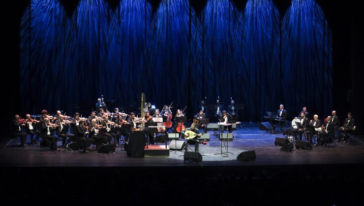 National Arab Orchestra, AKM’de Nai Barghouti ile konser verdi