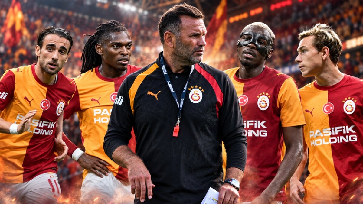 Okan Buruk kararını verdi! Galatasaray’ın yeni hücum hattı