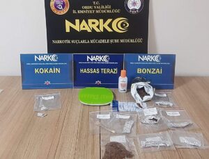 Ordu’da uyuşturucu operasyonunda 4 şüpheli tutuklandı