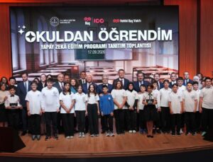 Ortaokul öğrencileri için ‘Yapay Zeka Eğitim Programı’ hayata geçirildi