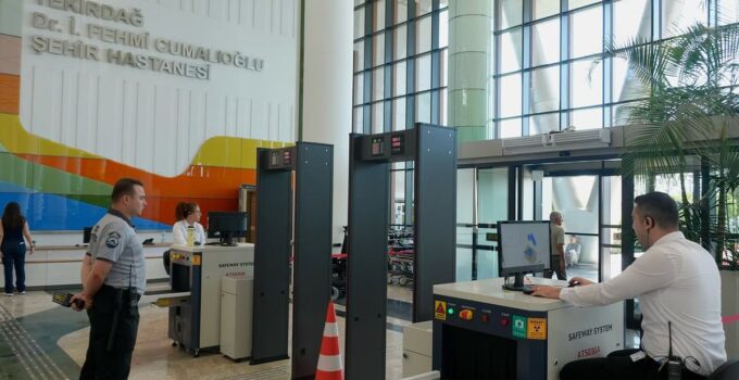 Şehir Hastanesinde Yeni Güvenlik Önlemleri