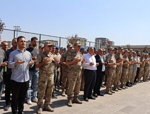 Şehit Jandarma Uzman Çavuş Bekir Şimşek’in adı spor salonuna verildi