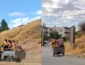 Siirt Baykan’da öğrenciler okula patpat kasasında gidiyor, servis desteği isteniyor