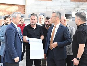 Spor Toto Başkanı Öztürk, Şırnak’ta inşaatı süren 1500 kişilik spor salonunu inceledi