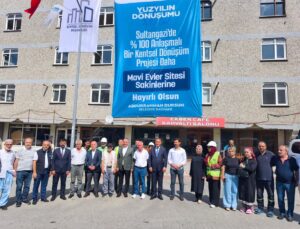 Sultangazi’de Mavi Evler Sitesi’nde yüzde 100 uzlaşı ile yıkım başladı