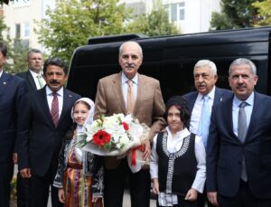 TBMM Başkanı Kurtulmuş, 39. Ahilik Haftası için Kırşehir Valiliğini ziyaret etti
