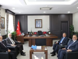 Tekirdağ İl Müftüsü Bilgiç, Kapaklı’da din hizmetlerini Kaymakam Gürdal ile görüştü