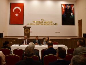 Tekirdağ’da 29 Ekim Cumhuriyet Bayramı için koordinasyon toplantısı yapıldı