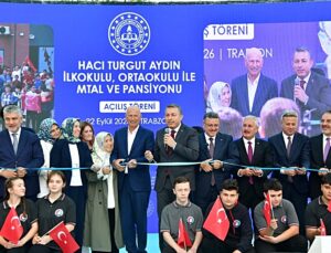 Trabzon’da hayırsever desteğiyle 3 okul ve 150 öğrenci kapasiteli pansiyon açıldı
