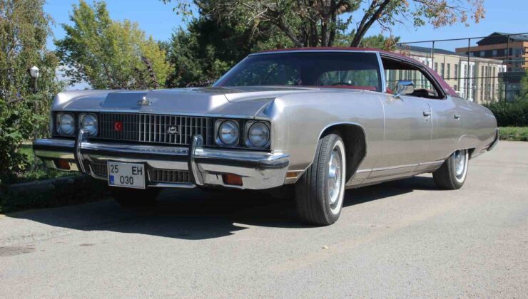 Türkeş’in ilk sahibi olduğu 1973 Chevrolet, Erzurum’da 53 yıldır orijinal duruyor