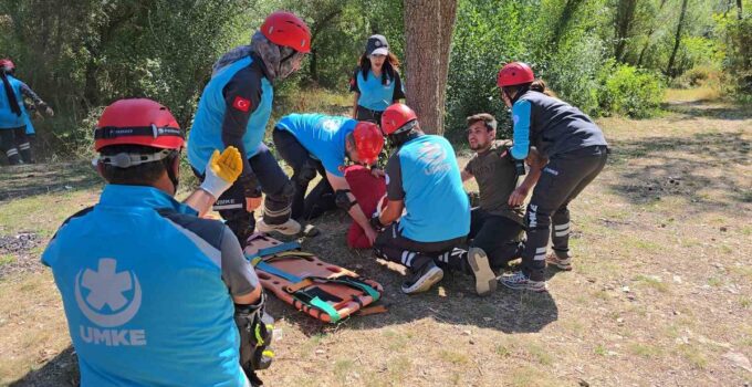UMKE Ekiplerinden Yozgat’ta Büyük Afet Tatbikatı