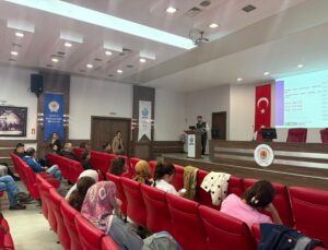 Yeşilay Samsun Başkanı Güneş, SASKİ personeline bağımlılık farkındalık eğitimi verdi
