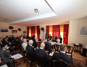 AB Delegasyonu Başkanı Orav, Bolat’ı AB büyükelçileriyle ağırladı