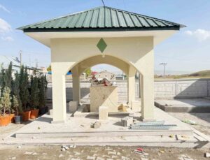 Ağrı Patnos’ta köy halkı cami bahçesine imeceyle külliye benzeri yerleşke kazandırdı