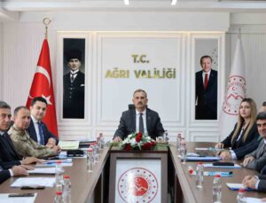 Ağrı’da İl Eğitim Güvenliği Kurulu, Vali Bozkurt başkanlığında 2. kez toplandı
