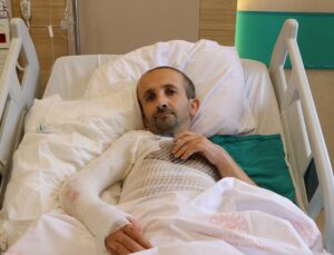 Ağrı’da sıcak suya maruz kalan hastanın kolu erken müdahaleyle kesilmekten kurtarıldı