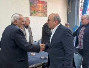AK Parti Elazığ Milletvekili Ejder Açıkkapı, Baskil’de esnaf ve muhtarlarla buluştu