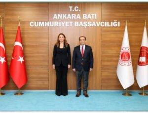 Ankara Barosu, adliyedeki yoğunluk ve fiziki koşulları Başsavcı Özcan’la görüştü