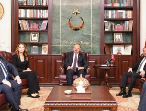 Ankara Barosu heyeti, Vali Canbolat ile avukat sorunlarını ve adalete erişimi görüştü