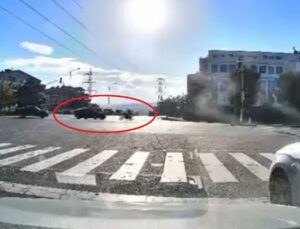 Ankara’da motosiklet sürücüsünün öldüğü kazanın kamera görüntüleri ortaya çıktı