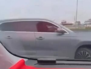 Başakşehir’de 2 sürücünün tartışması TEM Otoyolu’nda trafik yoğunluğu oluşturdu