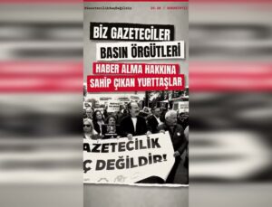 Basın meslek örgütleri 24 Ekim’de birçok ilde sansüre karşı eylem yapacak