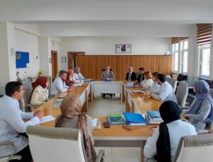 Bayburt İl Milli Eğitim Müdürü, Çoruh Kız Lisesi’nin yeni binasında inceleme yaptı