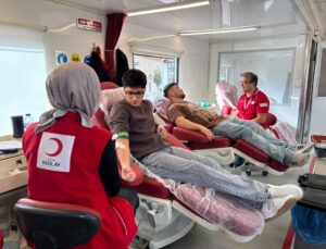 Çorum Alaca’da Kızılay etkinliğinde iki günde 82 ünite kan toplandı