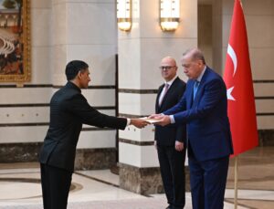 Cumhurbaşkanı Erdoğan, büyükelçilerin güven mektuplarını kabul etti