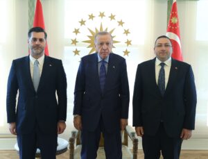 Cumhurbaşkanı Erdoğan, Üsküdar Belediye Başkan Vekili Gültekin’i kabul etti