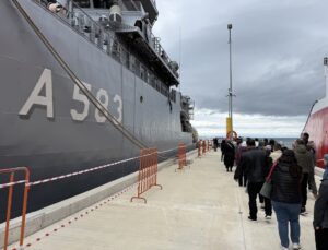 Deniz Kuvvetleri Komutanlığı’nın TCG Işın’ı 29 Ekim’de Tekirdağ’da ziyarete açıldı