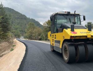 Düzce İl Meclis Başkanı Koç, Yedigöller yolunda 5 kilometre asfalt yapıldığını söyledi