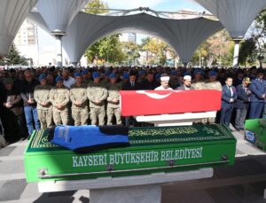 Erciyes’te düşen dağcı, Hulusi Akar Camisi’ndeki törenle toprağa verildi