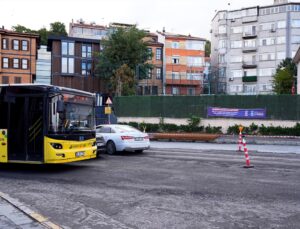 Eyüpsultan’da İSKİ çalışması trafik yoğunluğuna neden oldu, sürücüler tepki gösterdi