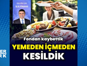 Fondan kaybettik haracama freni yaptık