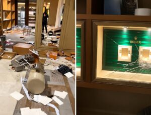 Fransa’da öfke kontrolden çıktı! Rolex ve Louis Vuitton mağazaları yağmalandı