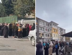 İlçeyi karıştıran fısıltı! Haberi alan veliler okula akın etti