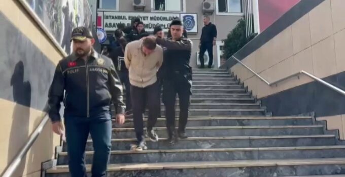 İstanbul’da haraç operasyonunda gözaltına alınan 11 kişi adliyeye sevk edildi