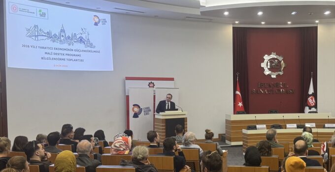 İSTKA, yaratıcı endüstriler için 300 milyon liralık destek programını tanıttı