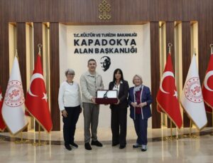 Kapadokya Alan Başkanı Aslanbay, İtalya’daki Tuscia Üniversitesi heyetiyle görüştü