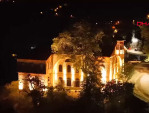 Kemaliye’de “Akşam Turizmi Projesi” ile tarihi mekanlar ışıklandırıldı