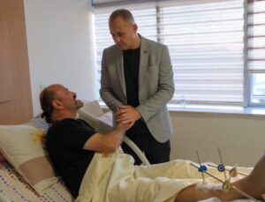 Kırklareli Belediye Başkanı Bulut, hastanede tedavi görenlere geçmiş olsun diledi