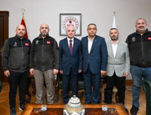 Kırklareli Valisi Turan, Lüleburgaz’daki yardım derneği yönetimini kabul etti