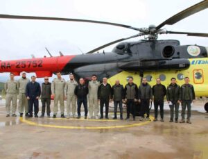 Kütahya Tavşanlı’da yangın söndürme helikopteri 2026 sezonundaki görevini tamamladı