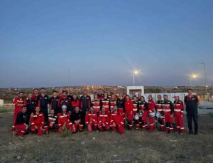 LÜDAK, AFAD akreditasyon sürecinde 32 kişiyle Kırklareli’nde saha eğitimi yaptı