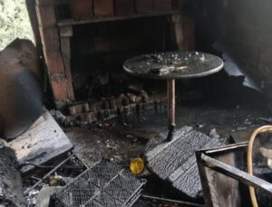Manavgat’ta şömineyi benzinle yakmak isteyen kişi yaralandı