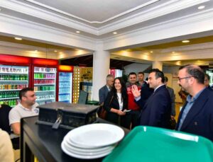 Menteşe Kaymakamlığı esnafa tütün zararları ve dumansız hava sahasını anlattı