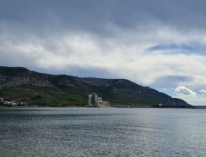Mersin Silifke açıklarında hortum kıyıya yaklaşmadan kayboldu