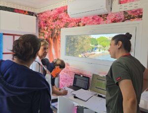 Muğla İl Sağlık Müdürlüğü, Datça’daki mobil kanser taramasını 31 Ekim’e uzattı.