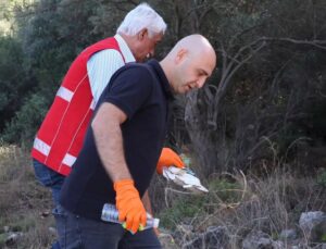 Muğla Ula’da Gökova Körfezi koylarında dalgıçlarla temizlik etkinliği düzenlendi